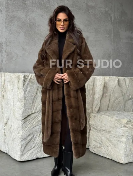 Норковая шуба 2026 - фото 8