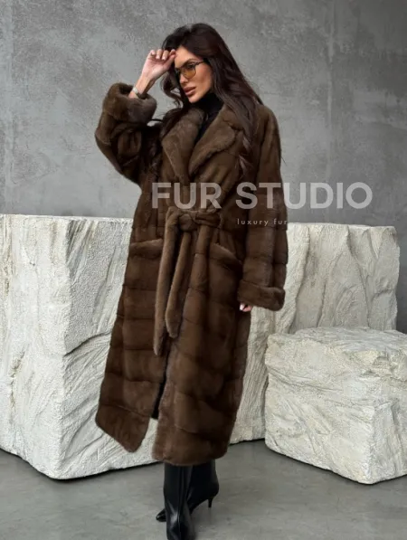 Норковая шуба 2026 - фото 9