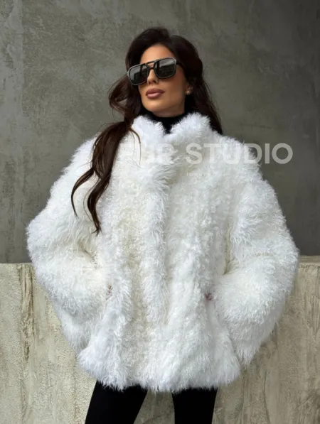 Шуба из альпаки - фото 10