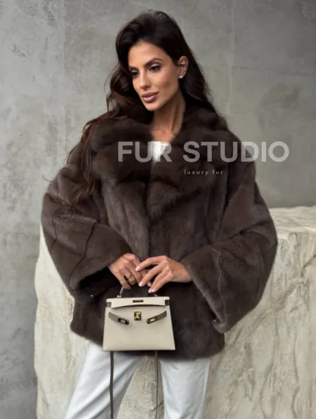 Норковая шуба автоледи - фото 7