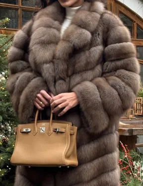 Манто из меха куницы - фото 2