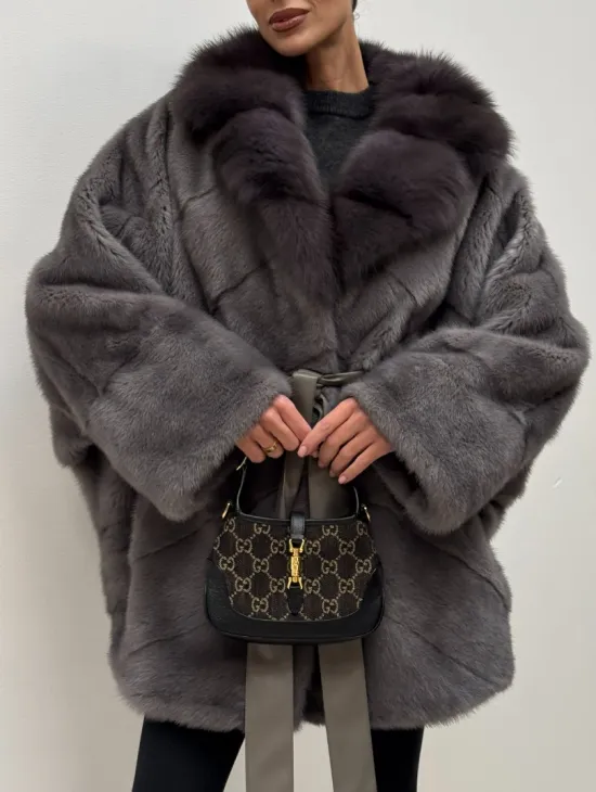 Полушубок норковый 