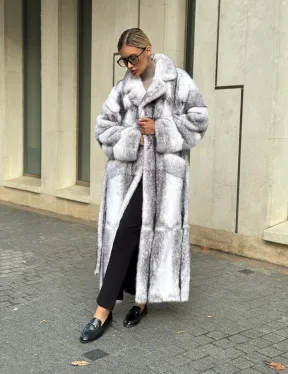 Норковая шуба - крестовка - фото 10