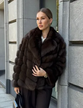 Полушубок из соболя - фото 11