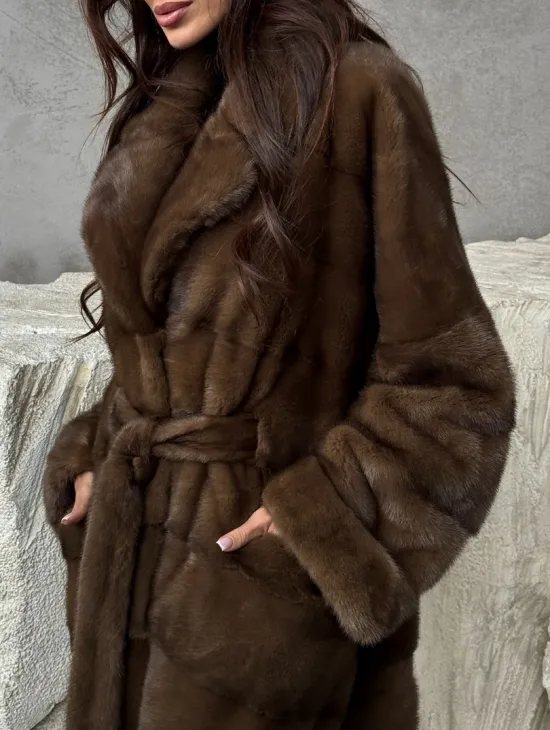 Норковая шуба 2026 - фото 3