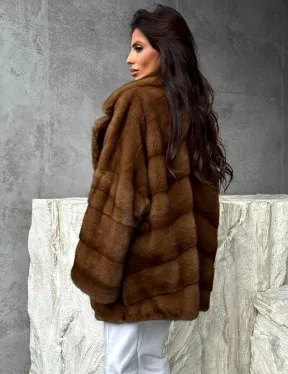 Полушубок норковый - автоледи - фото 7