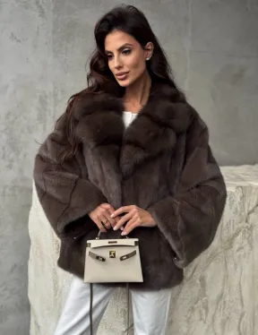 Норковая шуба автоледи - фото 7