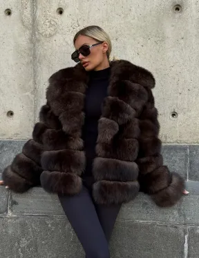 Шуба под соболь - фото 11