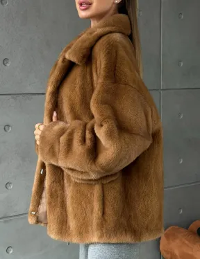 Женская норковая куртка - фото 3