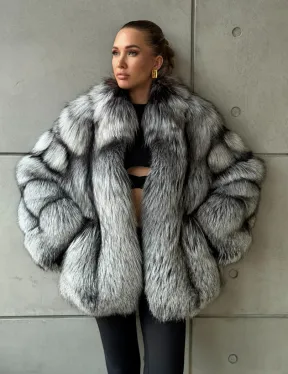 Шуба из чернобурки - фото 8
