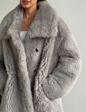 Полушубок из овчины - фото 2