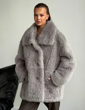 Полушубок из овчины - фото 0