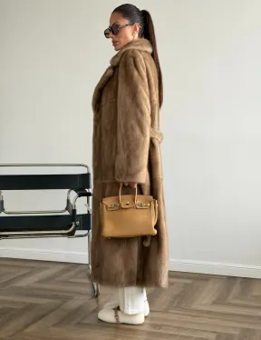 Шуба норковая классика - пастель - фото 6