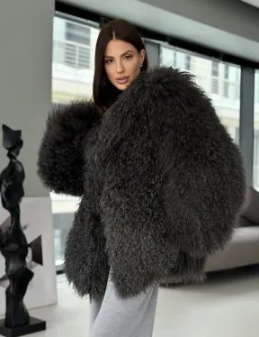 Шубка из ламы - фото 10